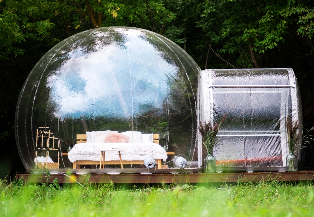 inflatable bubble tent camping